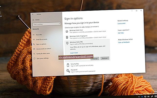 PIN-koodi ja muude sisselogimisvalikute eemaldamine Windows 10-st