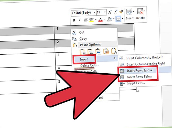Kuidas sisestada klaviatuuri kaudu Excelisse uus rida?