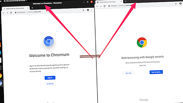 Aadressiriba automaatne peitmine Google Chrome'is ja Chromiumis